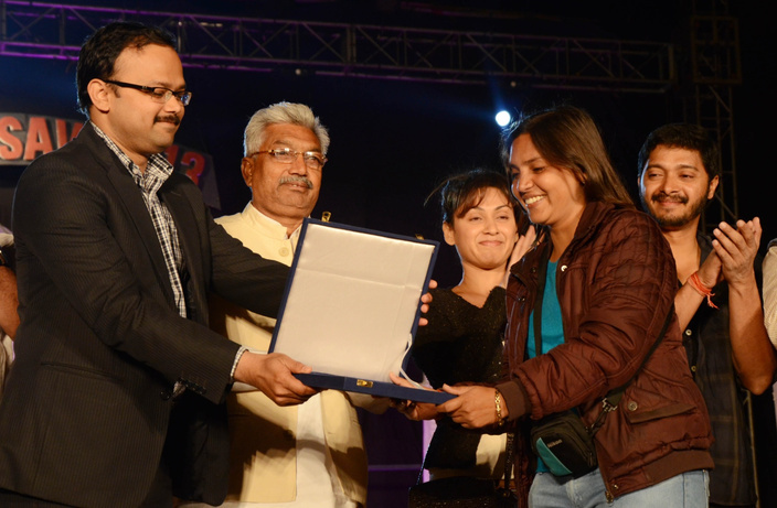 Taj Mahotsav Stage Felicitation